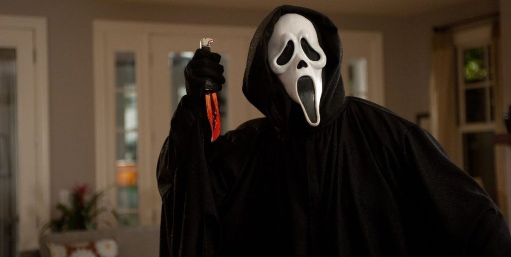 Imagem do Ghostface em Pânico