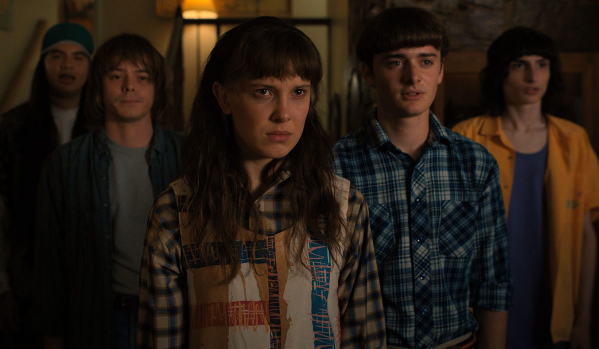 Eleven e os Byers em Stranger Things 4ª temporada