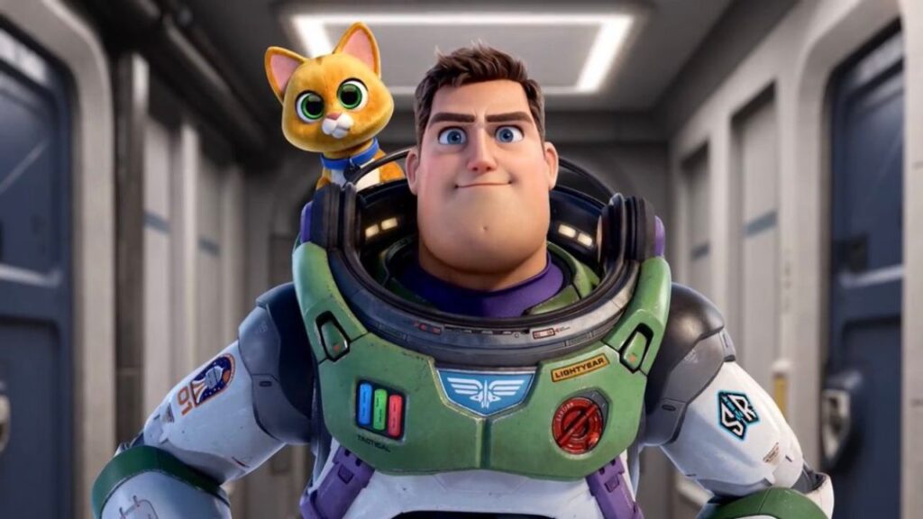 Buzz e Sox em Lightyear