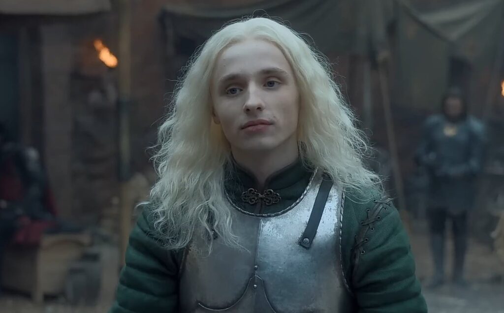 Aegon Targaryen em A Casa do Dragão