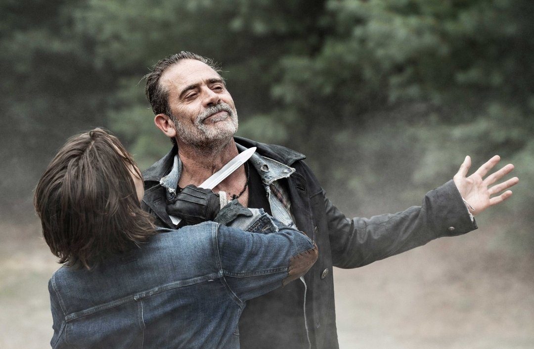 Maggie e Negan em Dead City