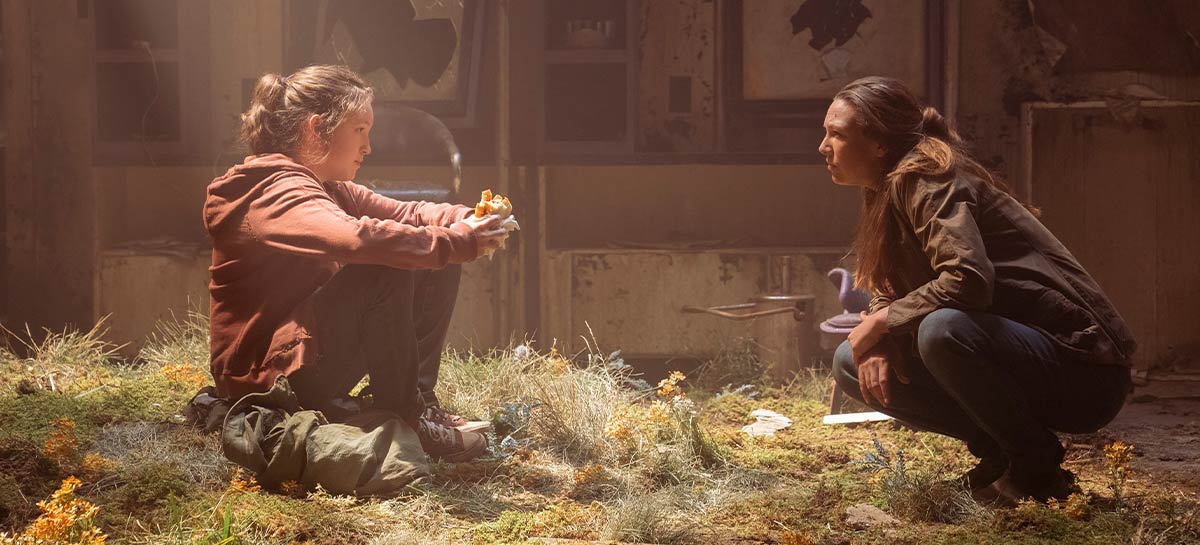 The Last of Us: Ellie e Tess em imagem da série