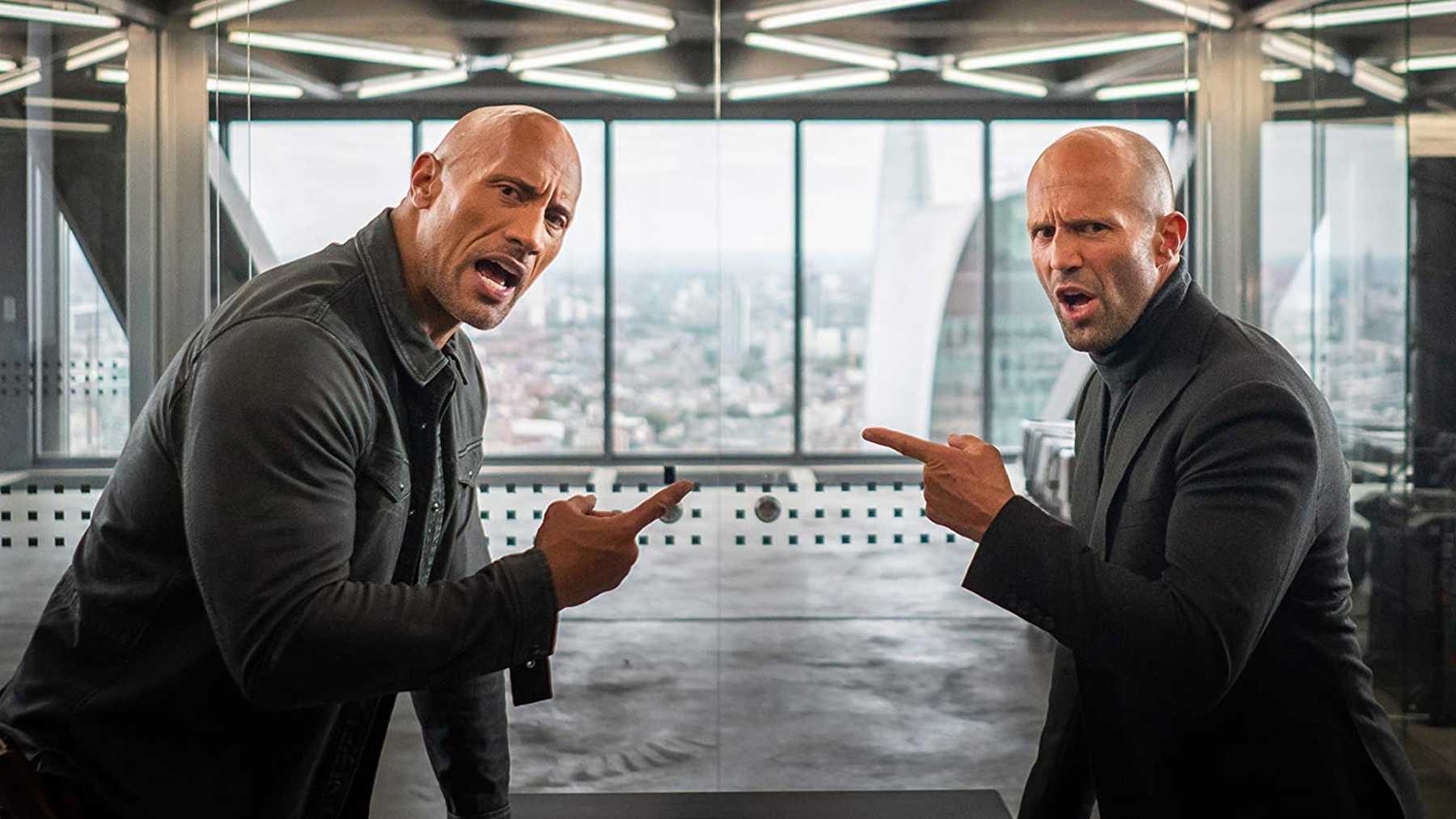 Dwayne Johnson e Jason Statham retornam aos papéis de Hobbs e Shaw em derivado de Velozes e Furiosos