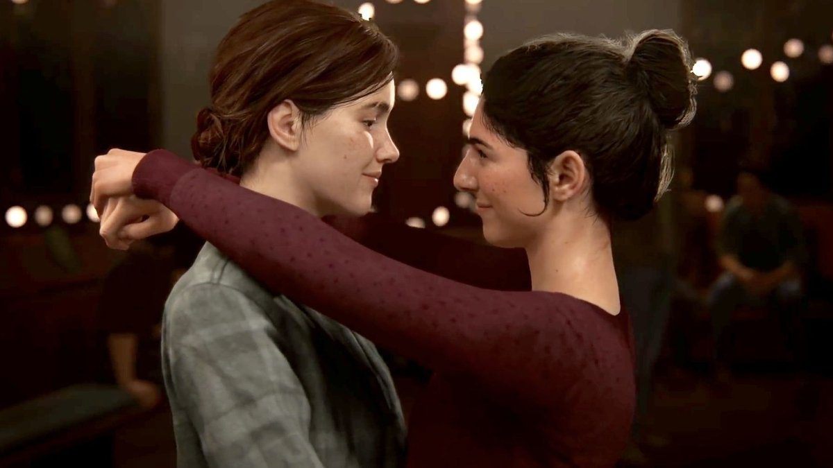 Dina e Ellie em The Last of Us