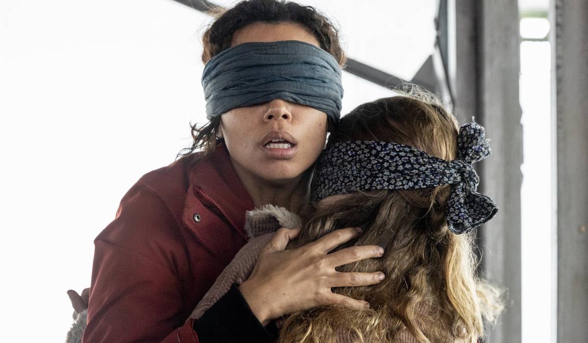 O que são as criaturas em Bird Box