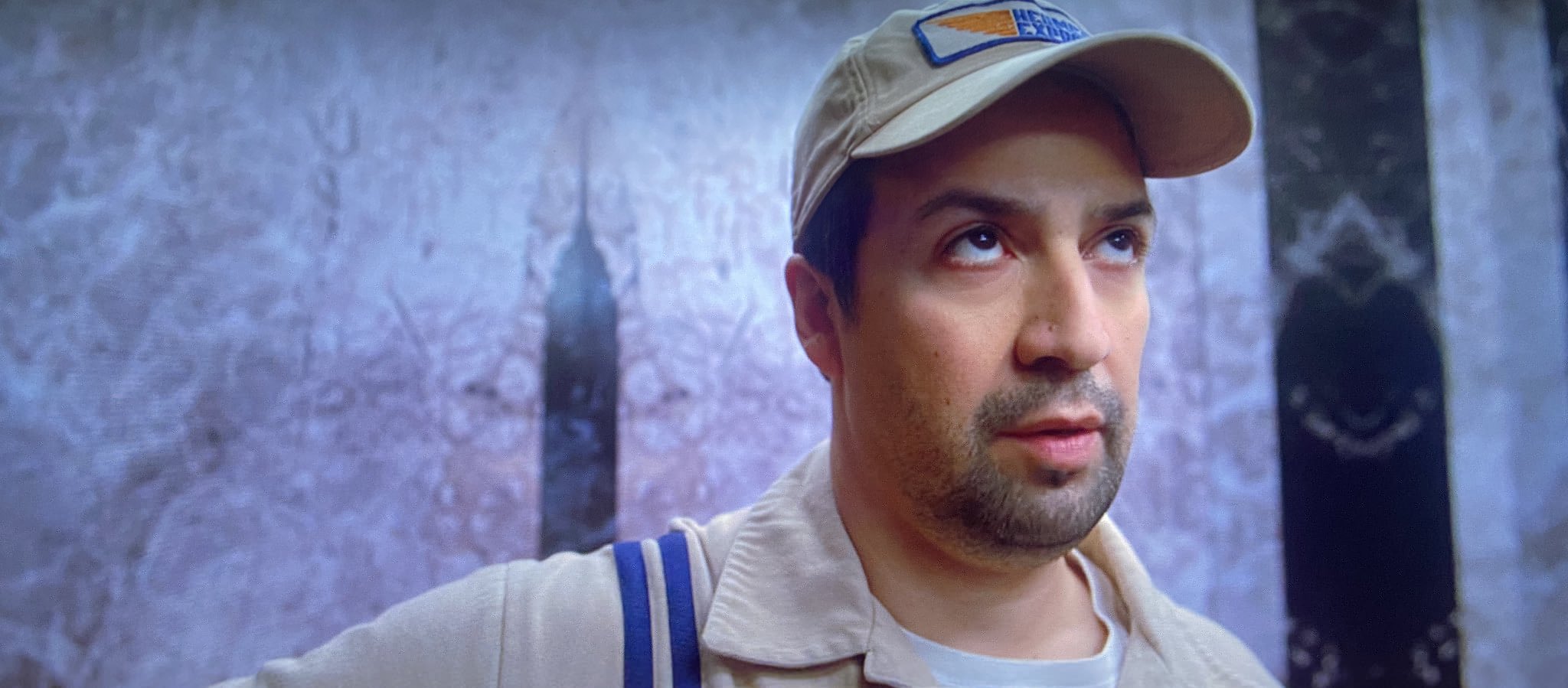 Lin Manuel Miranda como Hermes em Percy Jackson