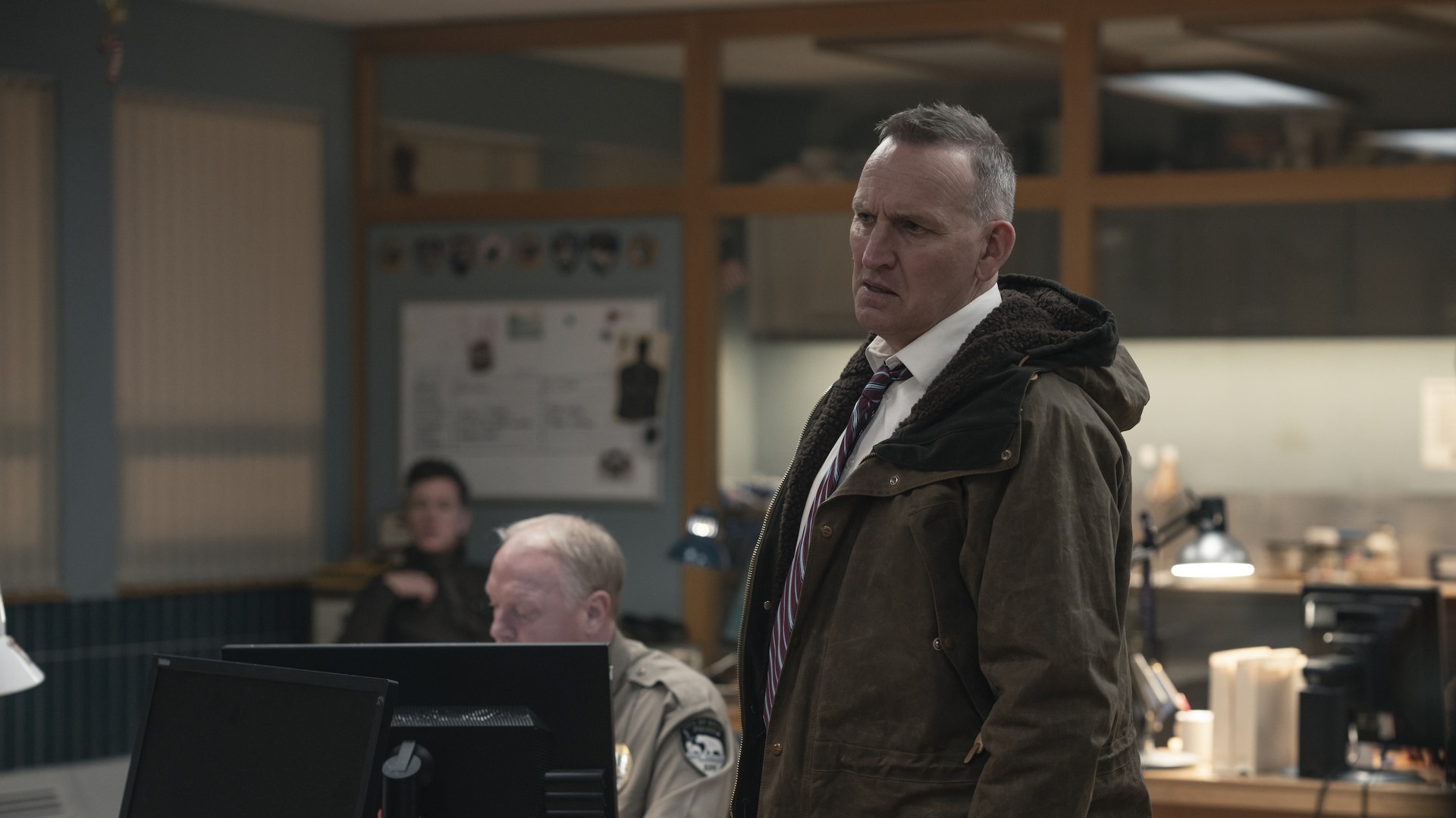 Christopher Ecclestson como Ted Corsaro em True Detective: Terra Noturna