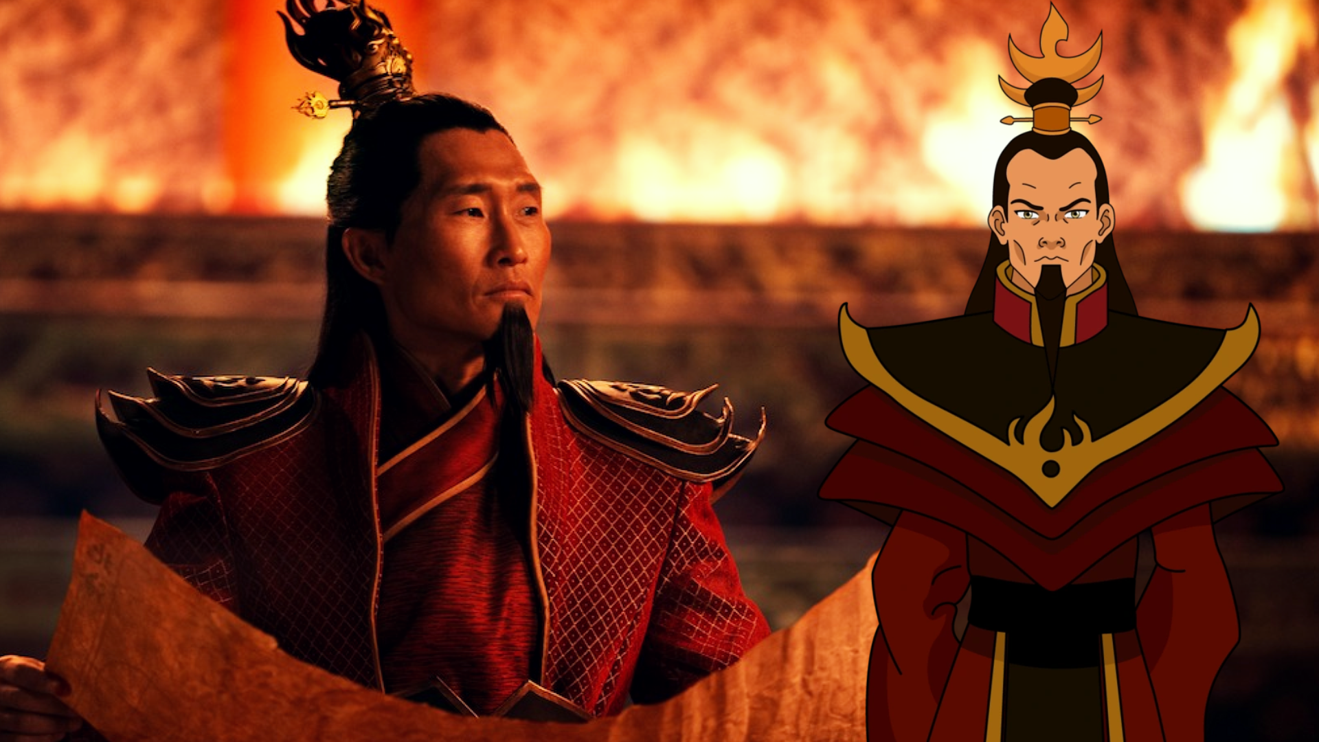 imagem de Daniel Dae Kim como o Senho do Fogo Ozai