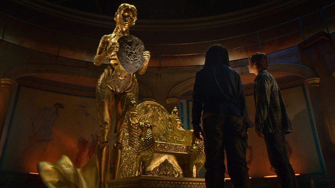 Trono de Ouro de Hefesto em Percy Jackson