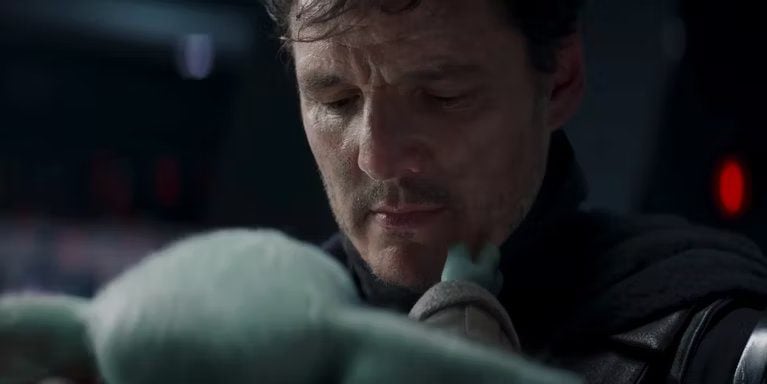 Pedro Pascal como Din Djarin em The Mandalorian