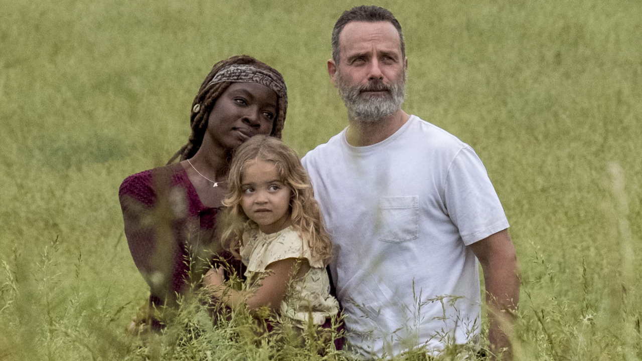 Imagem de Rick Grimes e Michonne em The Walking Dead