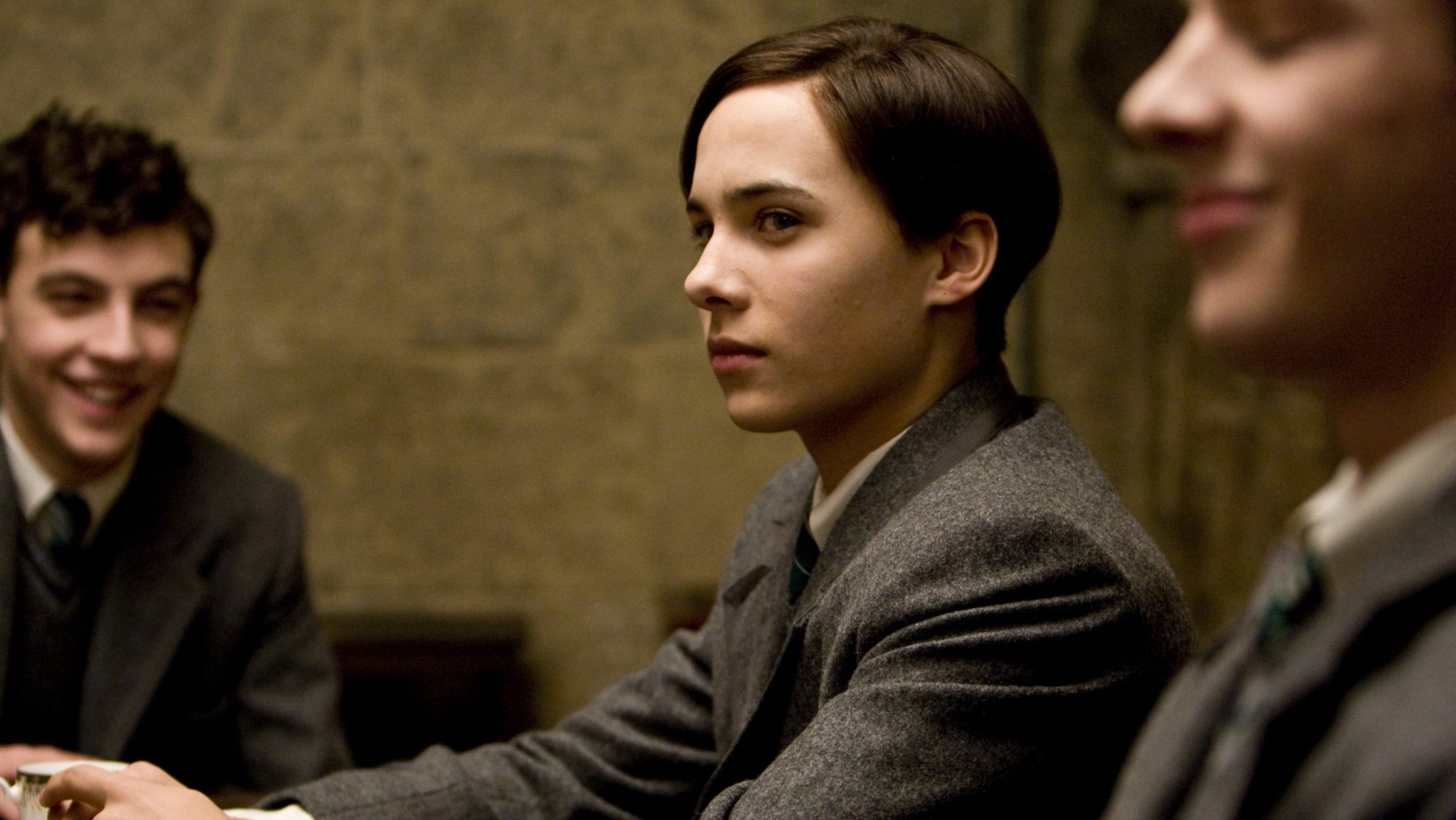 Imagem do jovem Tom Riddle em Harry Potter