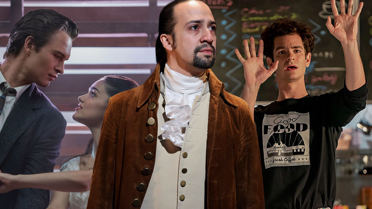 Amor, Sublime Amor, Hamilton e Tick, Tick... Boom! são filmes que são adaptação de peças da Broadway