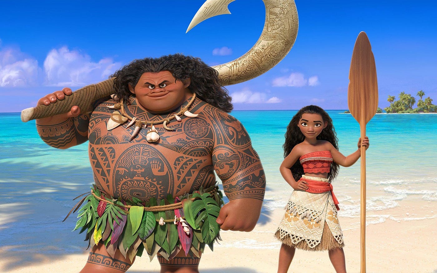 Imagem da animação Moana