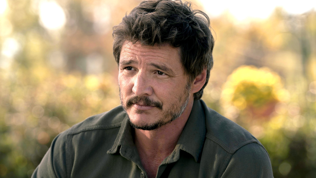 Imagem do ator Pedro Pascal como Joel Miller em The Last of Us