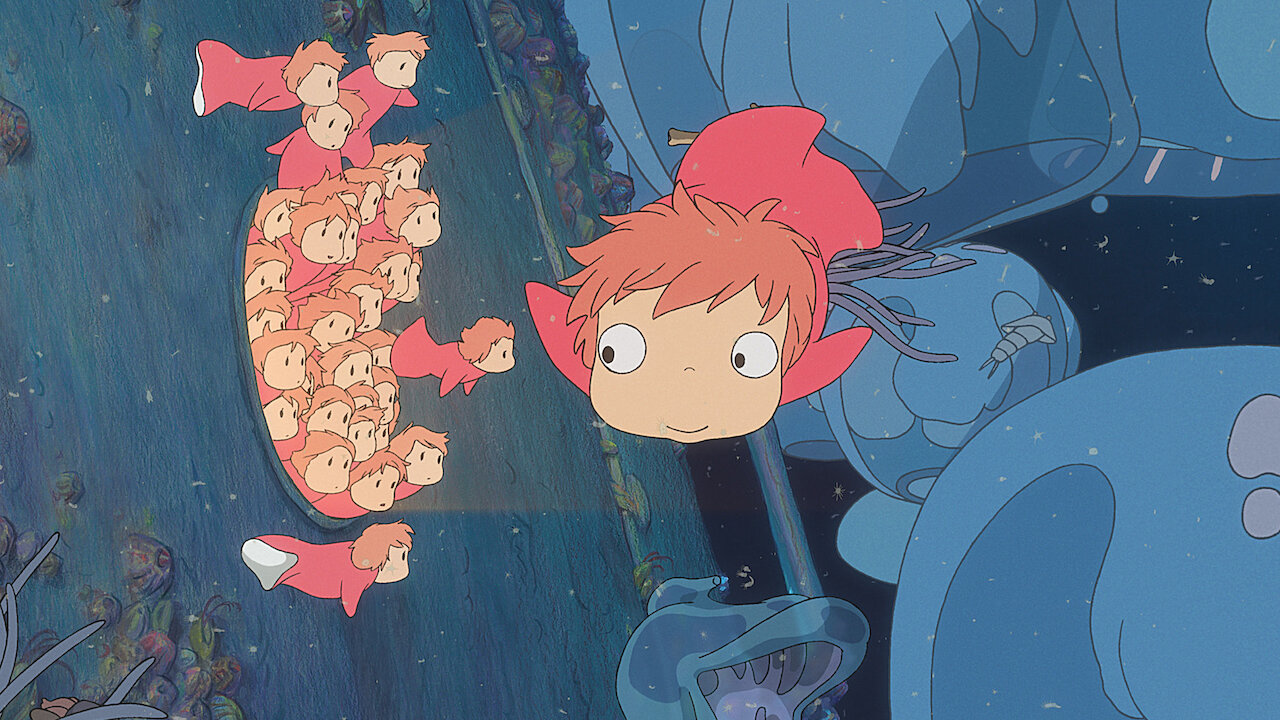 Imagem do filme Ponyo: Uma Amizade que Veio do Mar