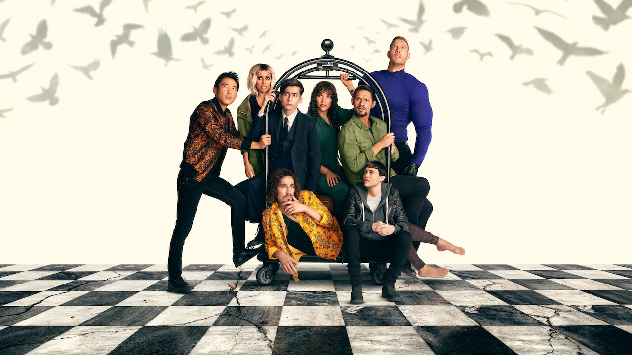 Imagem da série The Umbrella Academy