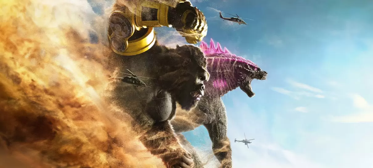 Godzilla e Kong O novo império - novo filme do monsterverse ganha data de estreia